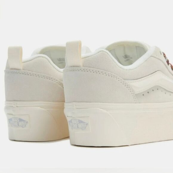Vans Knu Stack White Chunky Pkatform Sneakers Size Women's 7.5/ Mens 6 NWOB - Picture 7 of 9